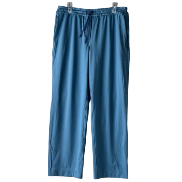 Lululemon Utility Blue Straight-Leg Mid-Rise Pant Full Length *Luxtreme Size L - Picture 2 of 13